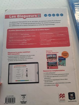 Libro de framces de 3 de la eso