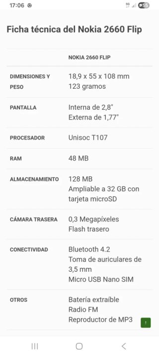 Nokia 2660 4G Flip Verde