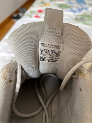 Zapatillas Reebok Mujer Blancas y Grises
