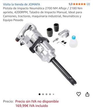 Pistola Neumática 1 Profesional