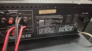 Sansui AU-3900 Amplificador.