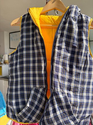Chaleco acolchado reversible Zara Talla S/M