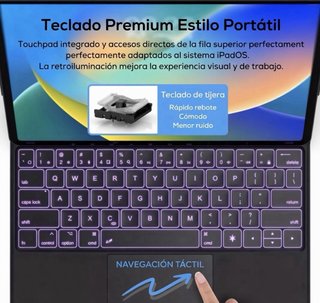 Funda Teclado Luminosa iPad Pro/Air