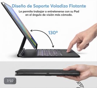 Funda Teclado Luminosa iPad Pro/Air