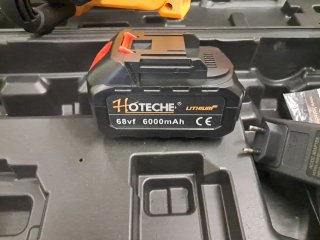 Motosega HOTECHE 68V 6000Ah Doppia Batteria