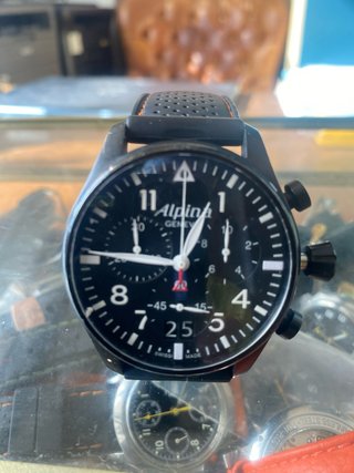 Reloj Alpina Cronógrafo Sumergible Cuarzo