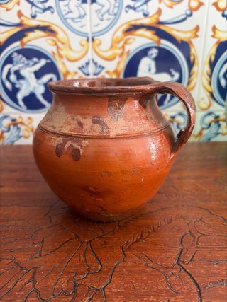 Lote de 3 piezas de barro antiguas
