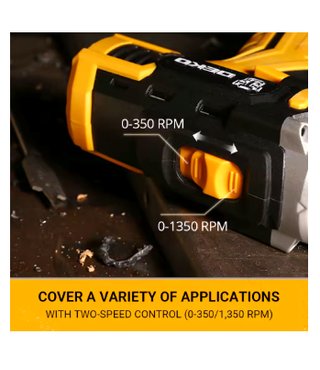 Taladro atornillador DEKO 12v 2 Baterías +cargador