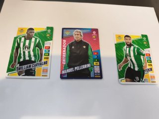 Lote Cromos Panini Adrenalyn XL Betis 22/23
