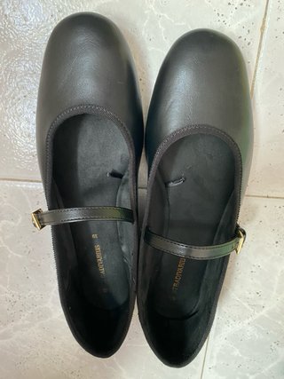 Bailarinas Stradivarius Negras Talla 39