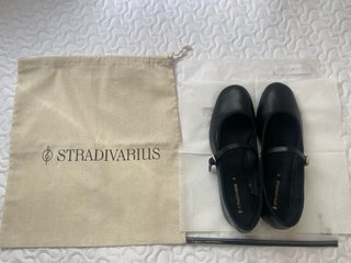 Bailarinas Stradivarius Negras Talla 39