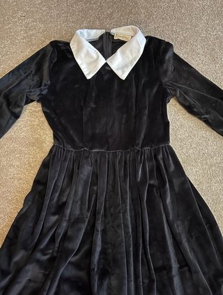 Disfraz, Vestido de Miércoles Addams Mujer T. XL