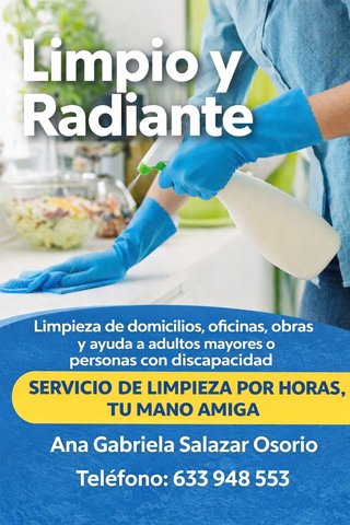 Limpieza por horas de pisos,oficinas y otros.