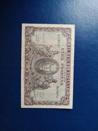 Billete 100 pesetas Banco de España 1940