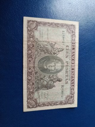 Billete 100 pesetas Banco de España 1940