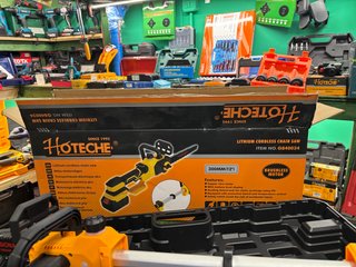 Motosega telescopica Hoteche a batteria