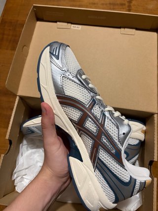 Scarpe Asics Gel 11-30 Oro Argento