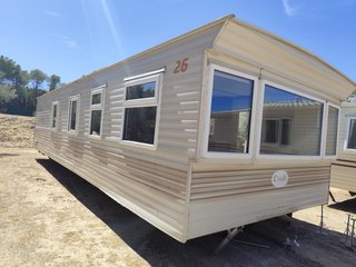 Gran casa móvil 3 dormitorios climalit muy bonita