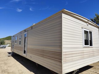 Gran casa móvil 3 dormitorios climalit muy bonita
