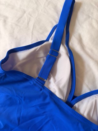 Traje de baño azul
