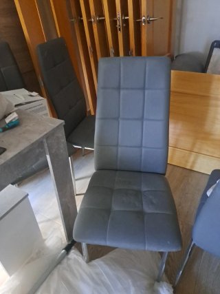 Sillas de salón grises (Set de 2)