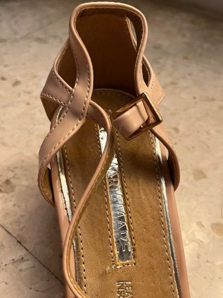 Tacones rosa palo