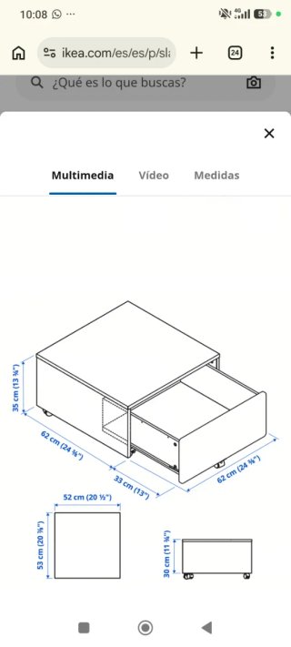 Estructura Cama Blanca 90x200 con 3 Cajones