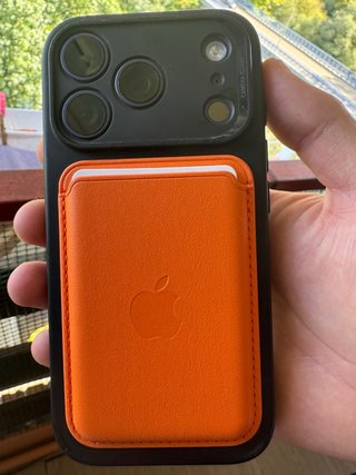 Cartera Apple Naranja