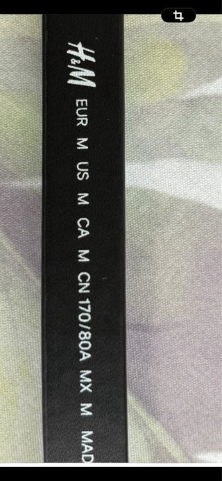Confezione di 2 cinture nere H&M