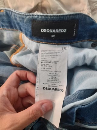 Pantaloni Dsquared tg. 52