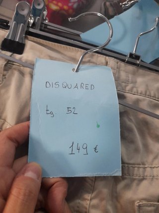 Pantaloni Dsquared tg. 52