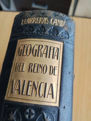 GEOGRAFIA GENERAL DEL REINO DE VALENCIA - TOMO I
