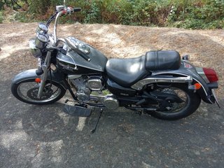 Moto Daelim Cruiser Negra/Gris