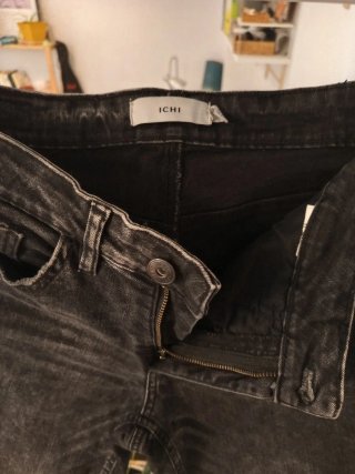 Pantalones ICHI negros talla 28