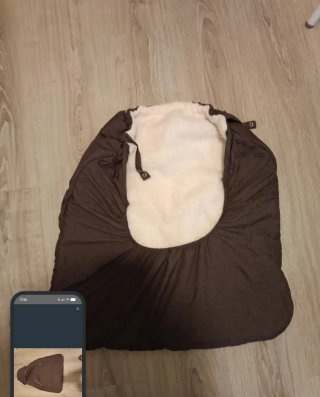 Cobertor térmico impermeable para mochila portabeb