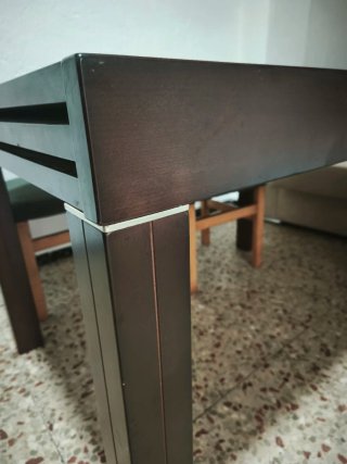 Mesa de comedor extensible marrón Venta sevilla