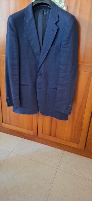 Giacca uomo blu taglia 48/50