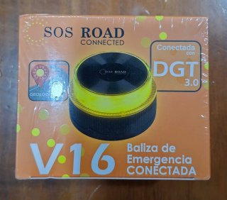 Baliza V16 a estrenar SOS ROAD Conectada DGT 3.0