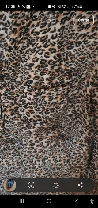 Blusa Zara Animal Print Talla S