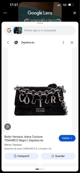 Bolso Versace Jeans Couture Negro
