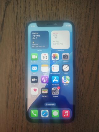 iPhone 12 mini 64GB Azul - Para piezas o reparar
