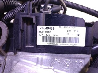 Bmw rectp5431378 motor b47c20a 2 active tourer f45
