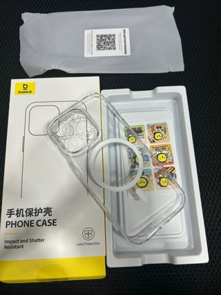 Capa Baseus iPhone 16 Pro Transparente