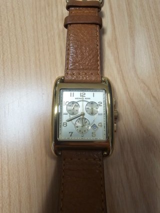 Reloj Michael Kors Cuadrado Correa Marrón