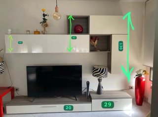 Módulos de salón modernos