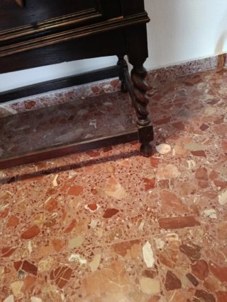 Antiguo escritorio bureau de madera