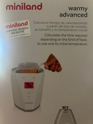 Calienta biberones y esterilizador MINILAND