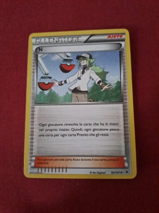 Carta Allenatore N 92/101 Aiuto Pokemon