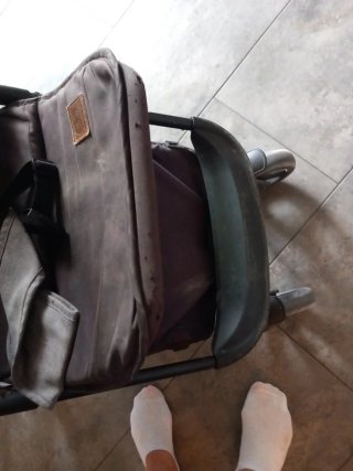 Silla de paseo gris