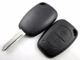 CARCASA MANDO CON LLAVE VIRGEN RENAULT OPEL NISSA